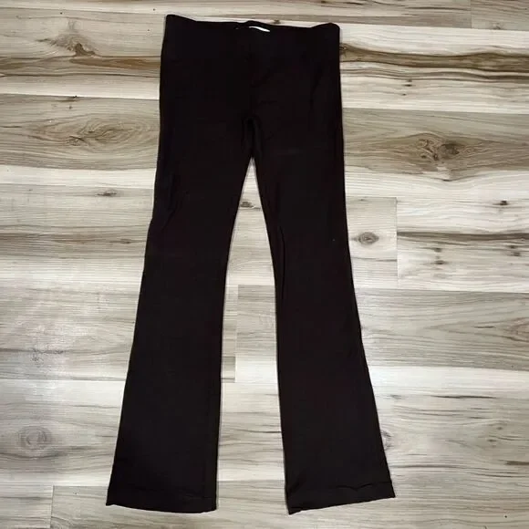 SPRWMN Dark Chocolate Micro Flare City Leggings Women’s Small - Picture 4 of 4